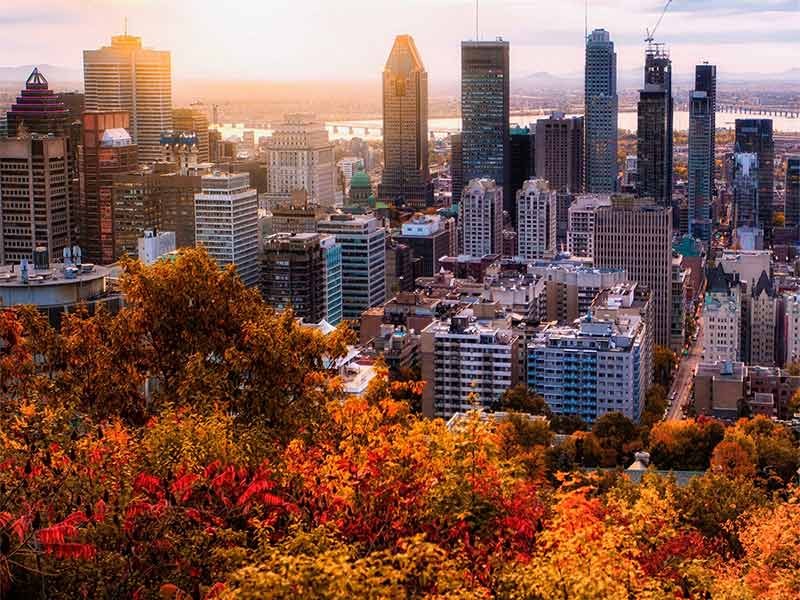 Canadian skyline
