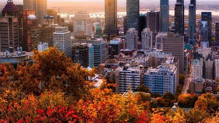 Canadian skyline