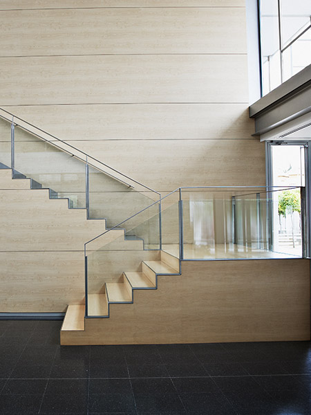 Staircase in an office