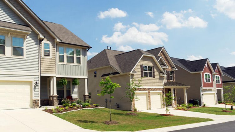 Residential houses