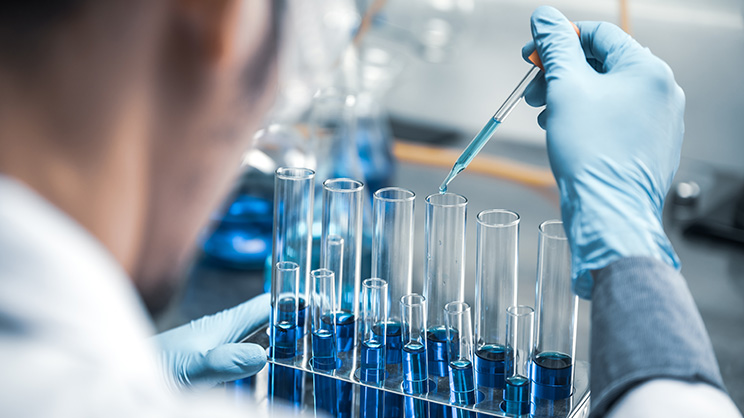 People working in a laboratory