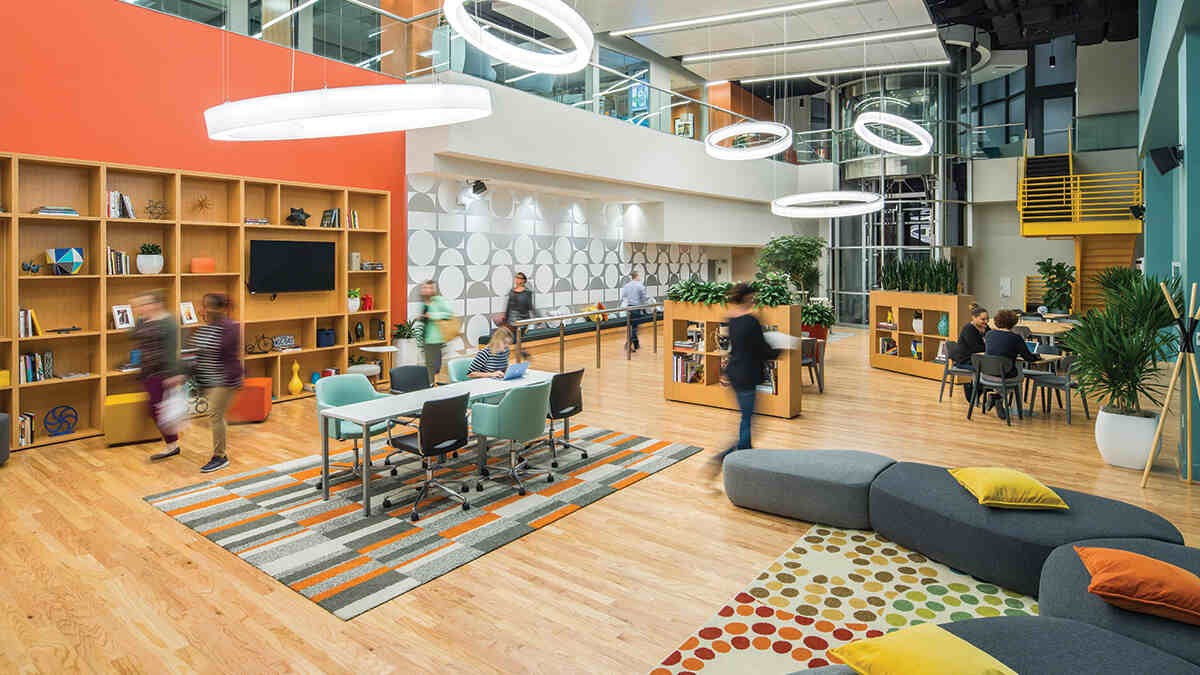 Beautiful interior view of an artisphere
