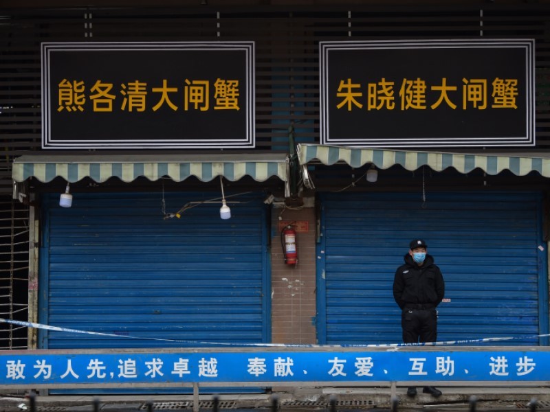 Shops are closed during Coronavirus pandemic