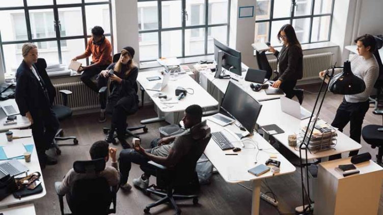 Desk workers